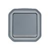 Plexo55 102 2P kapcsoló betét szürke rugós IP55 cserélhető LED kivilágított (bekapcsolva) LEGRAND - 069726L