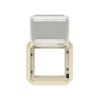 Plexo55 Program Mosaic adapter elefántcsont füstszínű csapófedéllel SQ70/SQ70 LEGRAND - 069838L