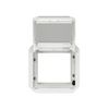 Plexo55 Program Mosaic adapter füstszínű csapófedéllel SQ70/SQ70 fehér LEGRAND - 069695L