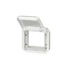 Plexo55 Program Mosaic adapter füstszínű csapófedéllel SQ70/SQ70 fehér LEGRAND - 069695L