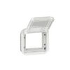 Plexo55 Program Mosaic adapter füstszínű csapófedéllel SQ70/SQ70 fehér LEGRAND - 069695L
