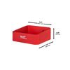 Polc műanyag 254x241x89mm max.9kg  Packout Milwaukee - 4932480713