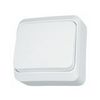 Prima 101 1P kapcsoló betét komplett házban fehér falonkívüli IP20 1- billentyű/gomb Schneider - WDE001010