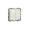 SednaÚj 105 2x1P csillárkapcsoló betét adapterrel fehér süllyesztett rugós IP44 Schneider - SDD211105