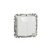 SednaÚj 105 2x1P csillárkapcsoló betét adapterrel 1M fehér süllyesztett rugós IP44 Schneider - SDD211105