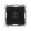 Suno USB töltőaljzat C+C 3000mA/ 5V süllyesztett fekete IP20 LEGRAND - 721431