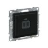 Suno USB töltőaljzat C+C 3000mA/ 5V süllyesztett fekete IP20 LEGRAND - 721431