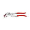 Szifon- és konnektorfogó max.d75mm-befogás piros falsemm-nyitás 250mm KNIPEX - 8113250