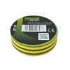 Szigetelőszalag zöld/sárga 18mm x 20m PVC 90°C max. TRACON - ZS20