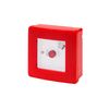 Tűzvédelmi kézi jelzésadó falonkívüli tűzriasztó (piros) műanyag piros üveglapos IP55 42RV GEWISS - GW42201