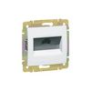 Valena adatcsatlakozó dugalj FTP RJ45 8(8) Cat6 fehér csavaros LEGRAND - 774232
