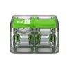 Vezetékösszekötő oldható 20A/300V leágazás 2x 0,14-4mm2 átlátszó polikarbonát (PC) Green WAGO - 221-422