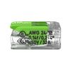 Vezetékösszekötő oldható 32A/450V leágazás 2x 0,14-4mm2 átlátszó polikarbonát (PC) Green WAGO - 221-422