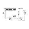 Villámáram-levezető DEHNbloc 3 100kA-imp(10/350) 230V/AC 4kV 6M DB 3 255 H DEHN - 900120