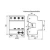 Villámáram-levezető kombi DEHNshield 3P T1+T2 TNC 230V/AC 4M DSH TNC 255 DEHN - 941300