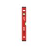 Vízmérték mágneses keskeny ütés-/UV-álló műanyag 400mm x 2-libellával SlimBox Milwaukee - 4932464854
