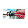 Vízpumpafogó önzáró 61HRC 46mm kulcsnyílás piros 50mm-max. átfogás 25-poz. Cobra Hightech KNIPEX - 8701250