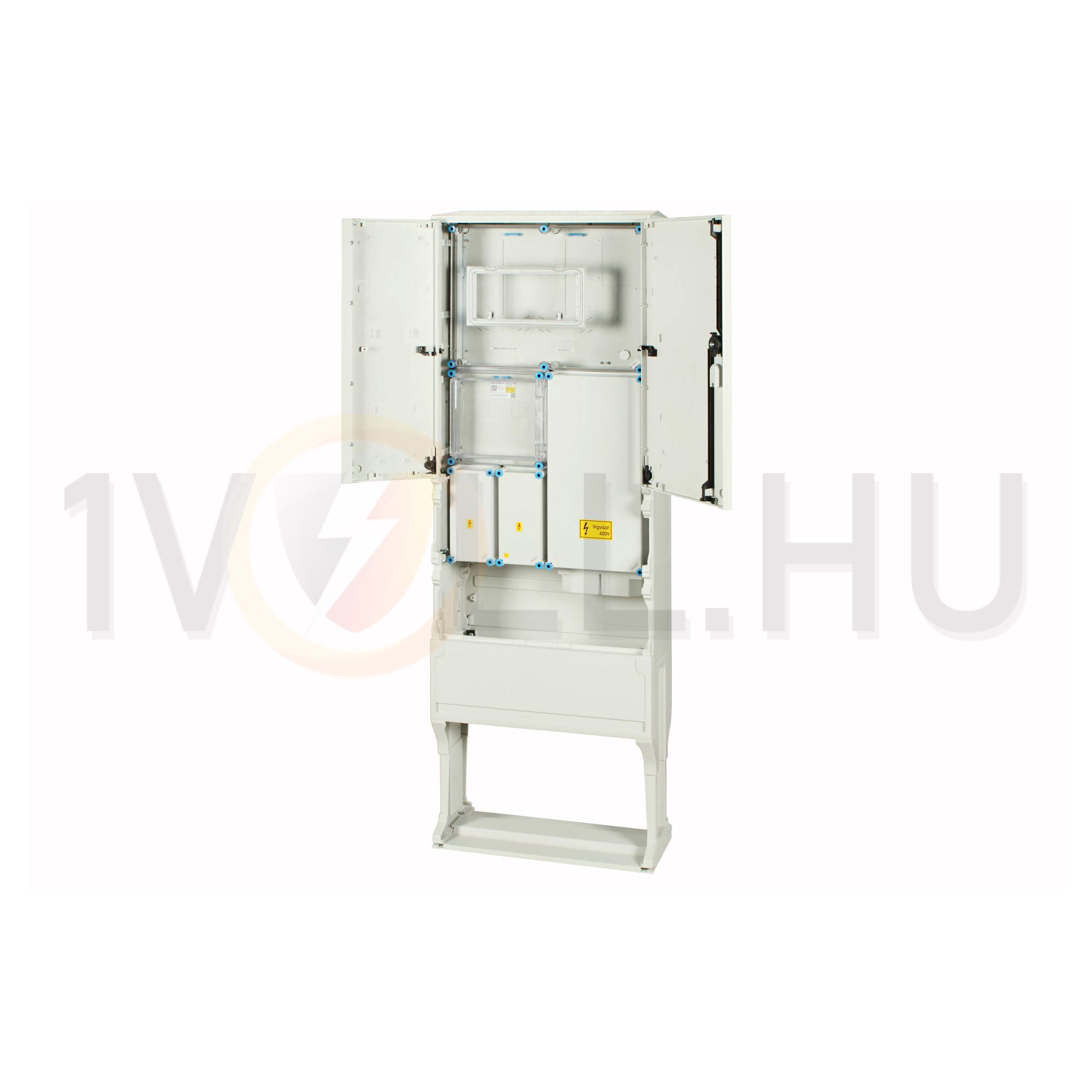 1/3F mérőszekrény 1xM63.80A+1xV32A/H földkábeles (95mm2) szabadtéri HB33K0FE-U1(HEN25.ES196) Hensel - 1091337