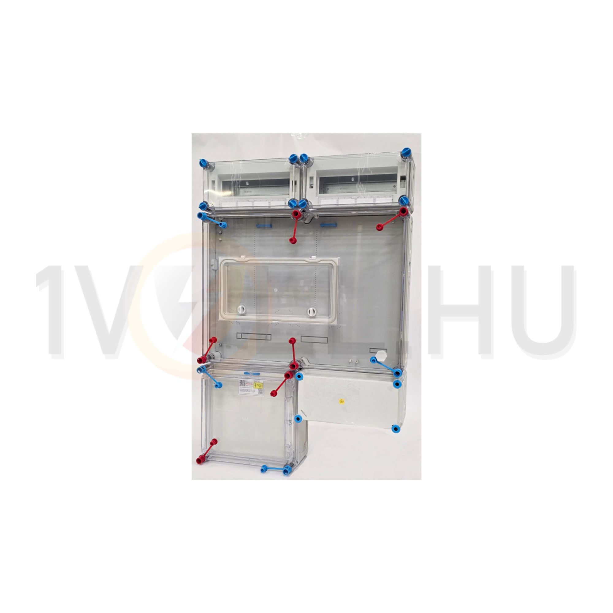 1/3F mérőszekrény 1xM63.80A+1xV32A/H szabadvezetéki 2x12modul felül HB33K024-U1(HEN24.E188) Hensel - 1091349