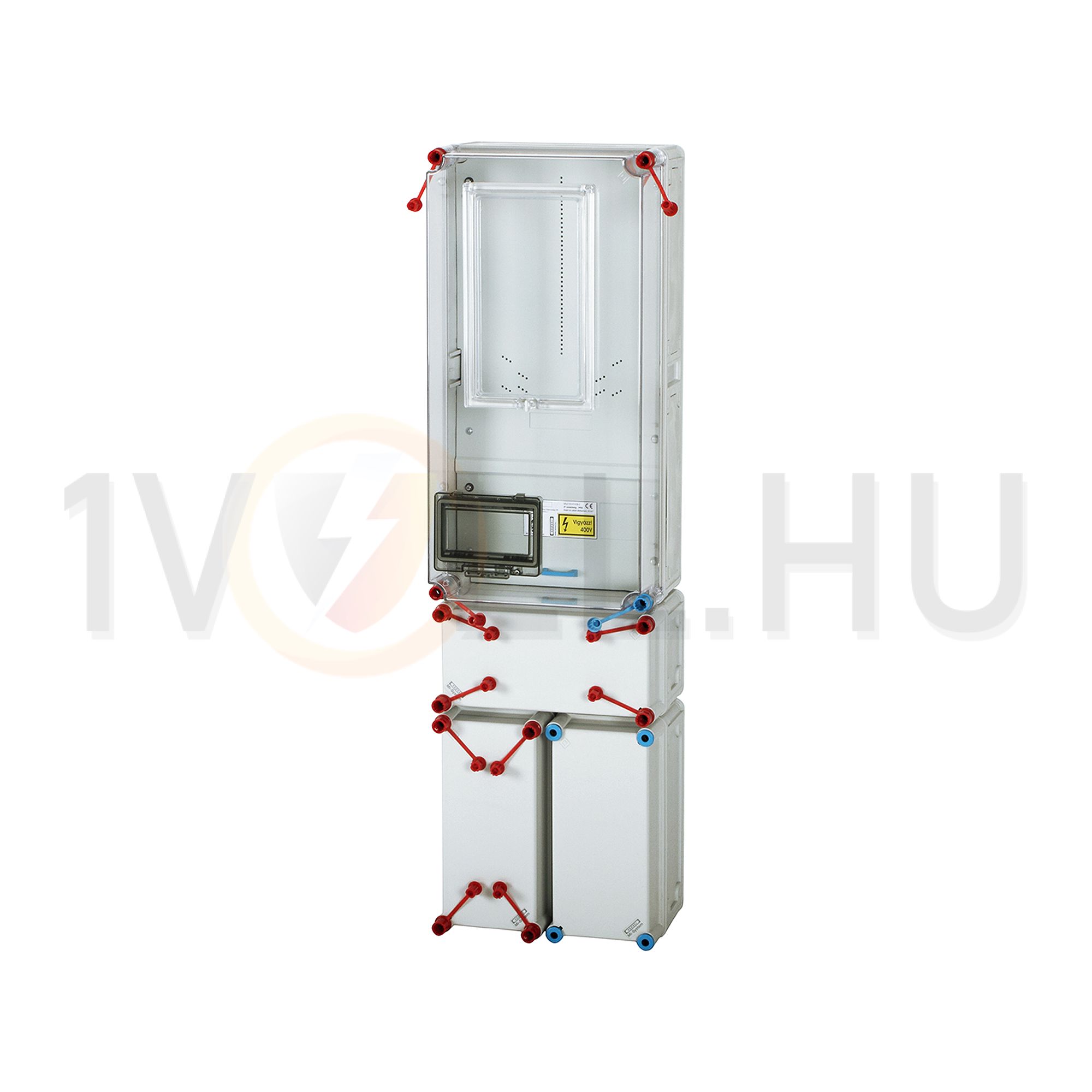 1/3F mérőszekrény 1xM63A földkábeles 1-szintes 1-mérőhely HB3000F-U(HEN21.E007) Hensel - 1091619