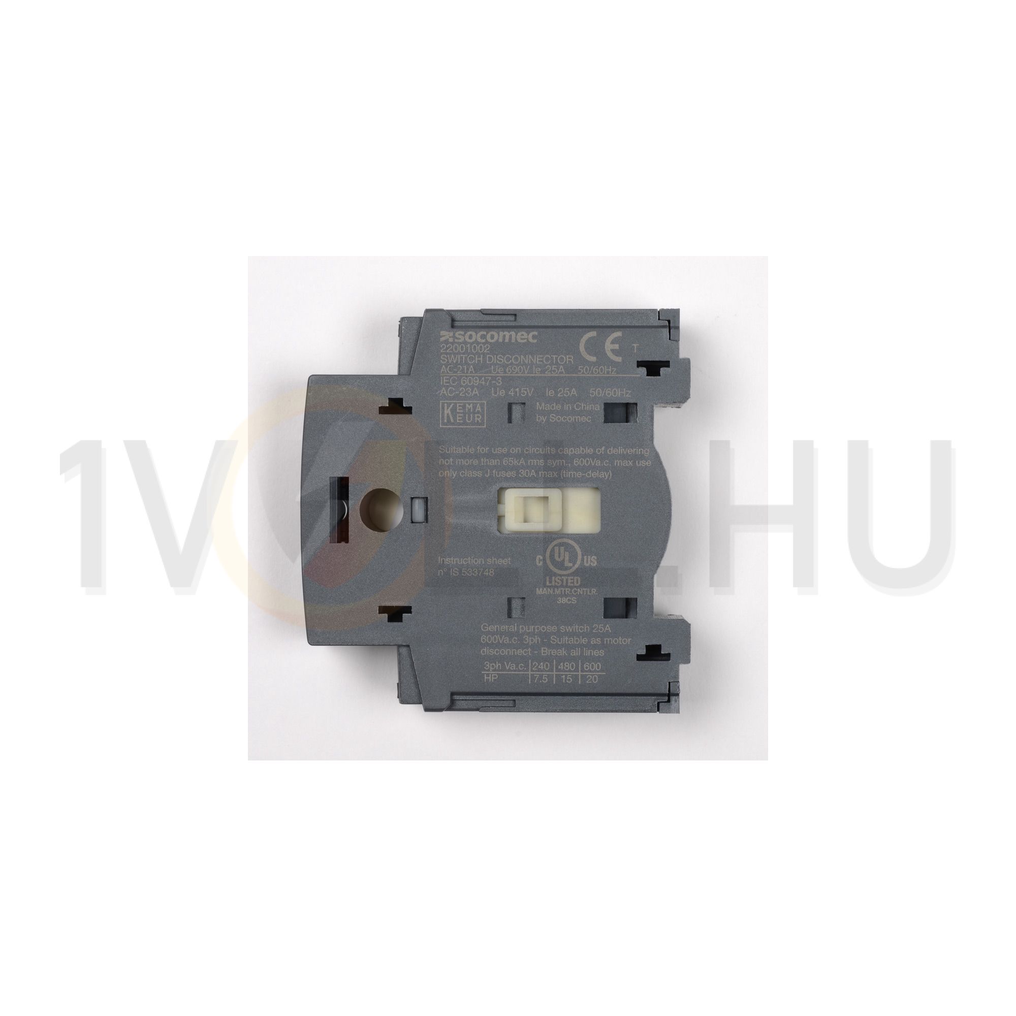 4. főpólus M25-höz  Sirco M1 SOCOMEC - 22001002