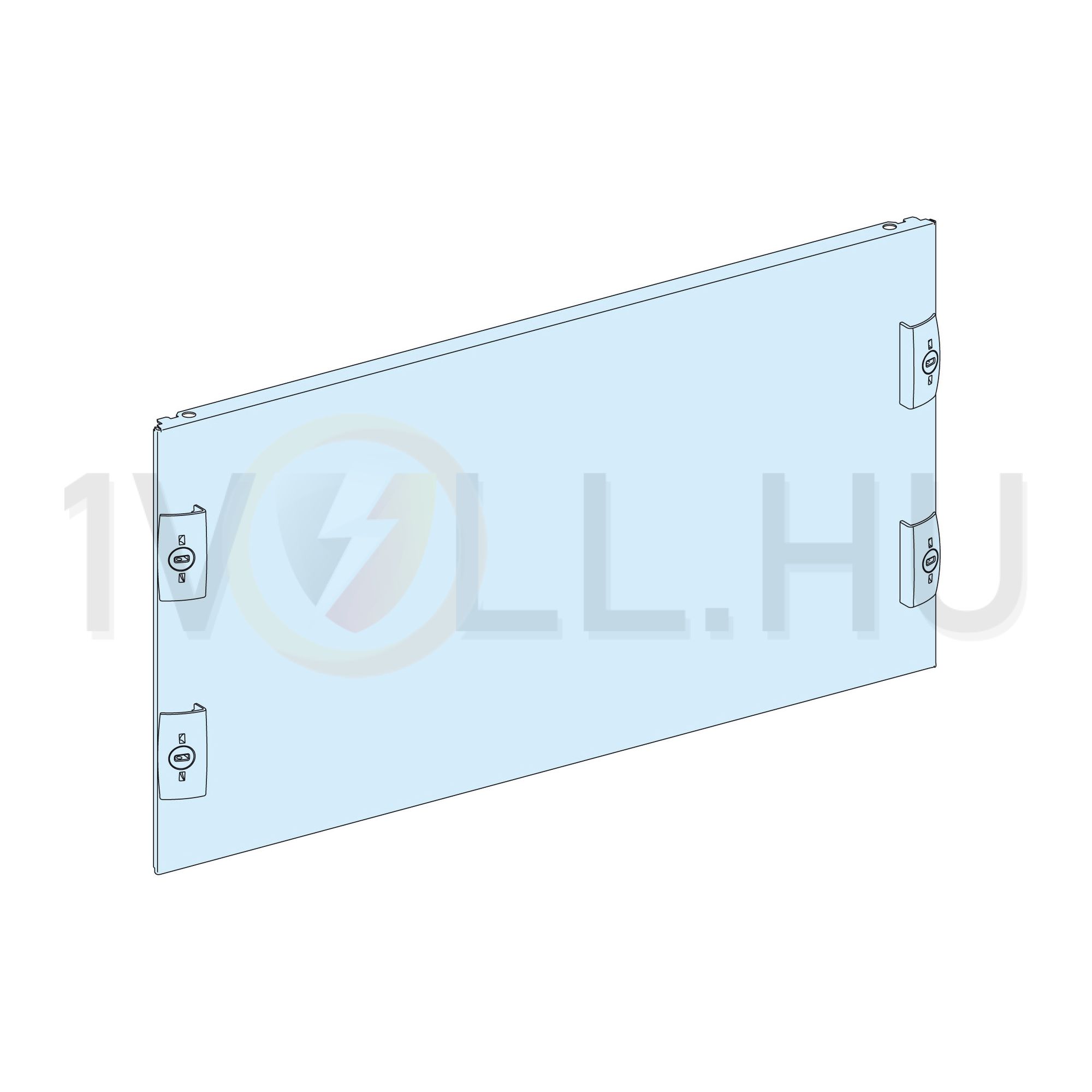 Homloklap teli 6M 500mm-sz 300mm-ma acél Prisma G/P Schneider - LVS03806