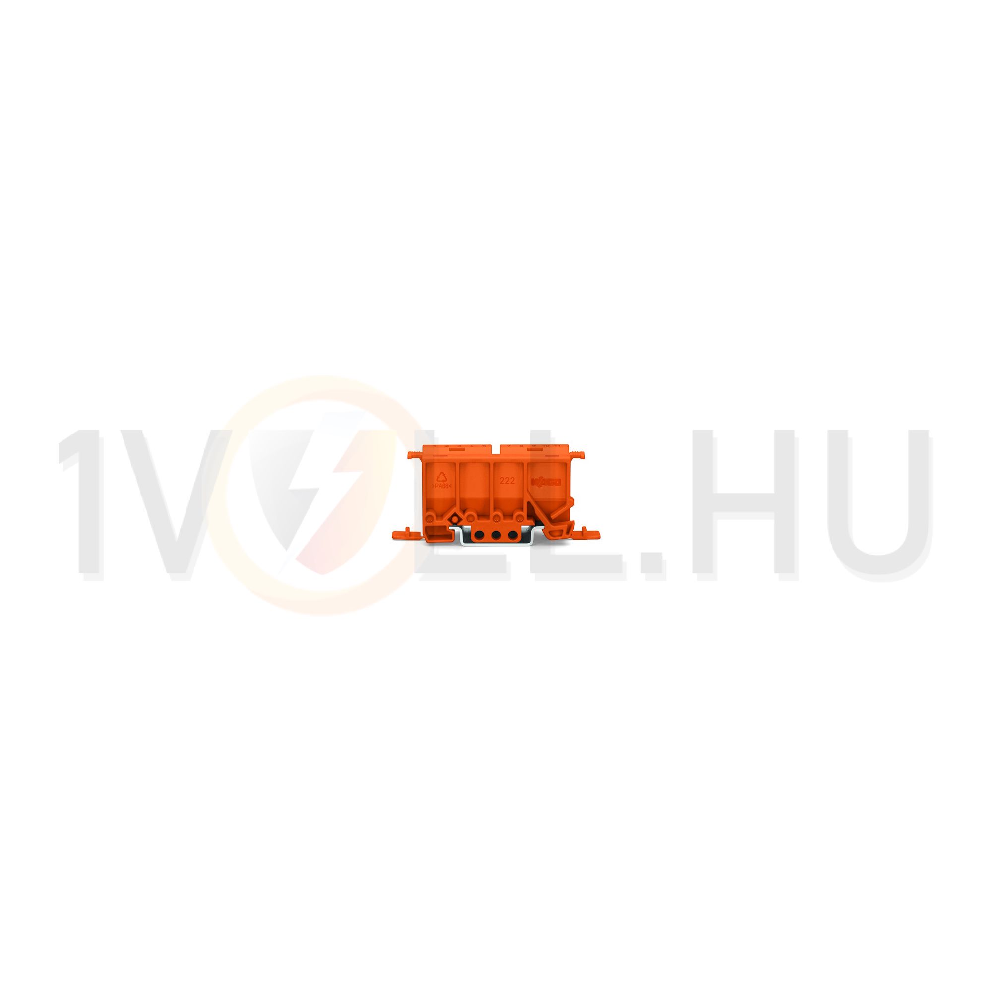 Adapter vezetékösszekötőhöz narancs WAGO - 222-500
