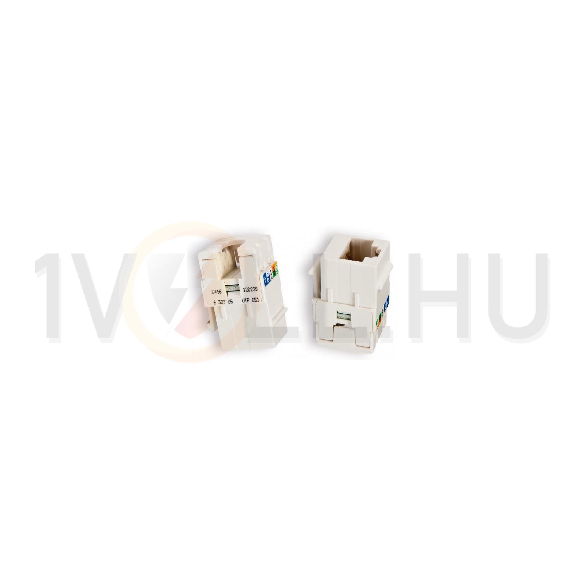 Adatcsatlakozó dugalj betét UTP RJ45 8(8) Cat6 süllyesztett bepattintás Linkeo LEGRAND - 632705