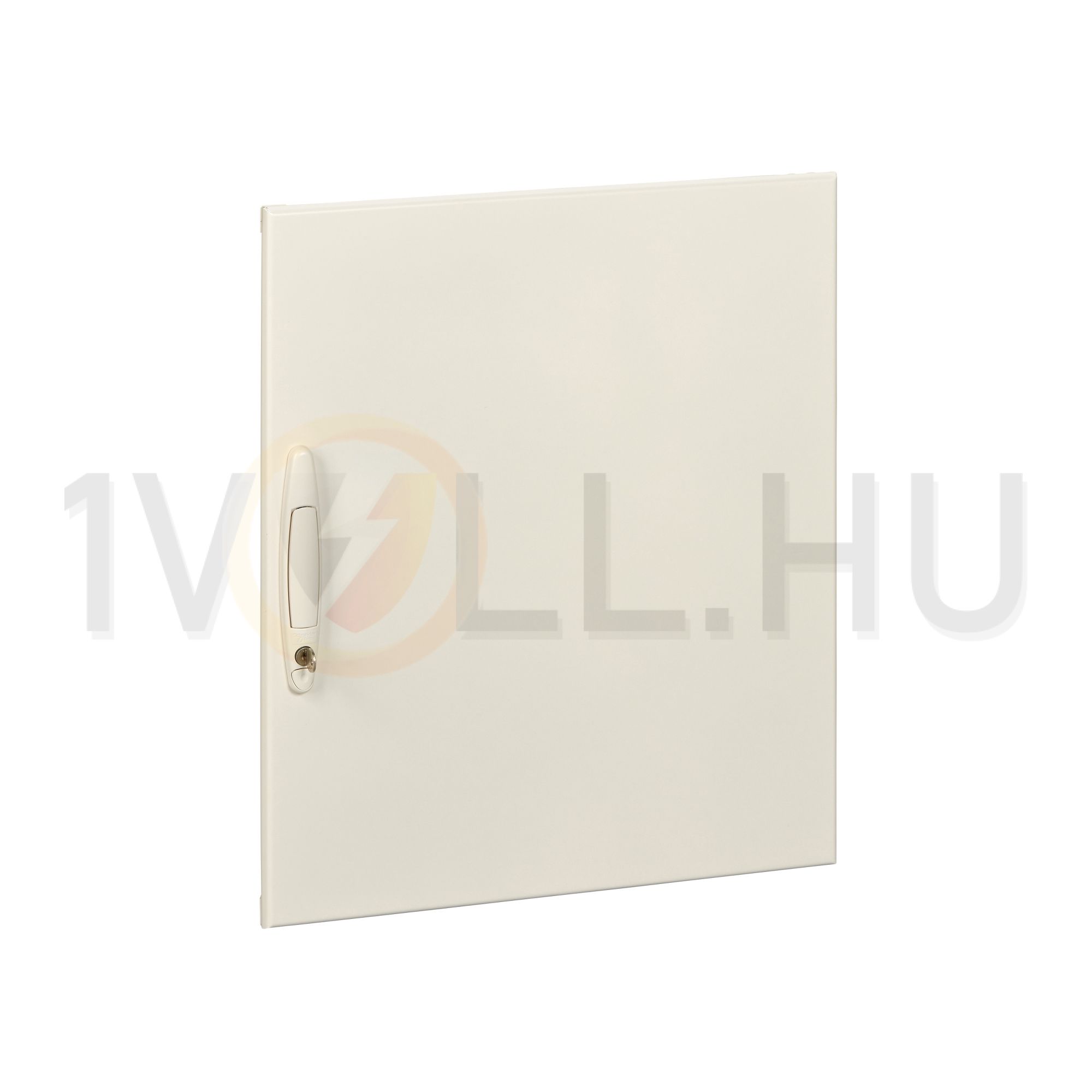 Ajtó teli porszórt acél fehér IP30 550mm-sz 630mm-ma Prisma Pack Schneider - 08083