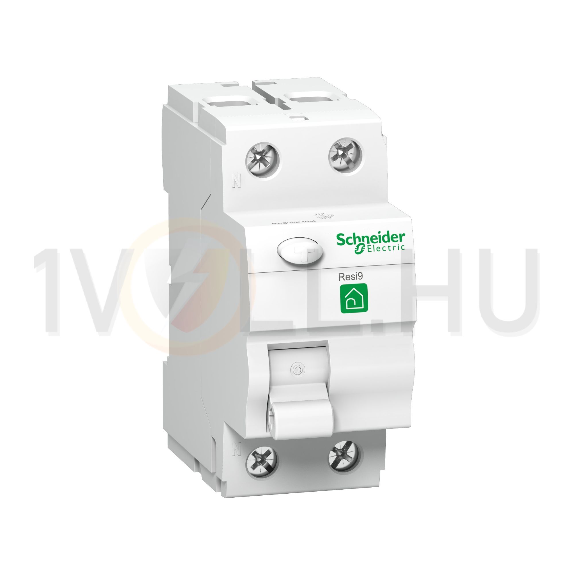 Áram-védőkapcsoló (Fi-relé) analóg 2P 63A 30mA AC-típus 6kA Resi9 R Schneider - R9R11263