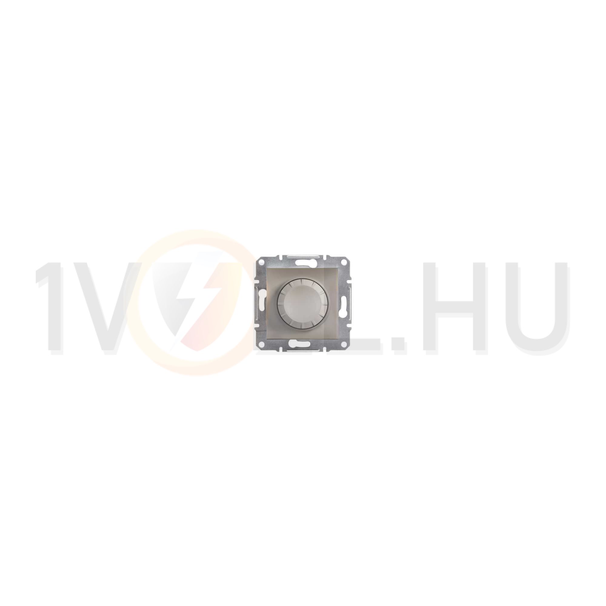 Asfora fényerőszabályzó váltó forgató-/nyomógomb induktív-terhelés bronz süllyesztett Schneider - EPH6400169