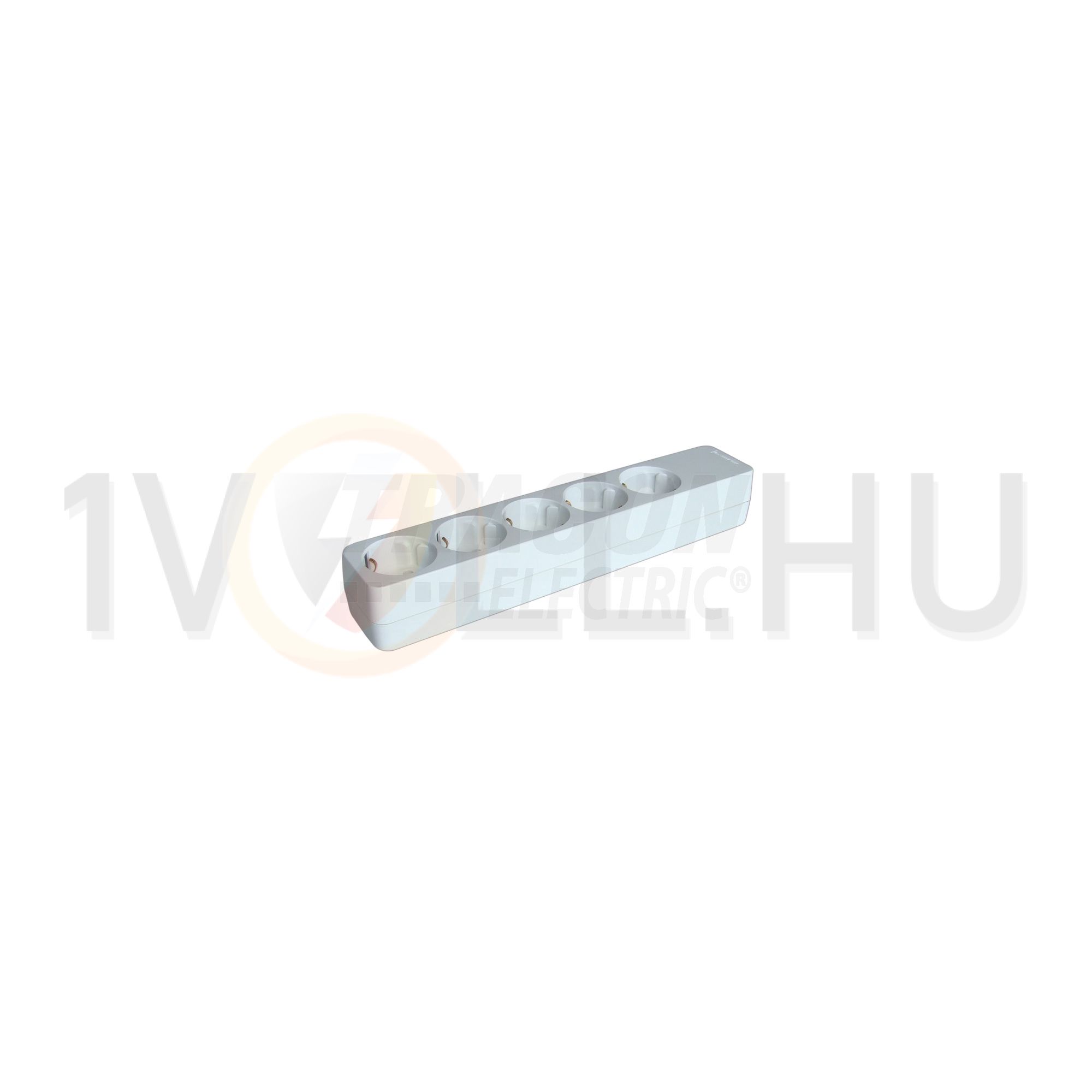Asztali elosztósor vezeték nélkül 5x2P+F/230V 16A fehér IP20 TRACON - HUR-05