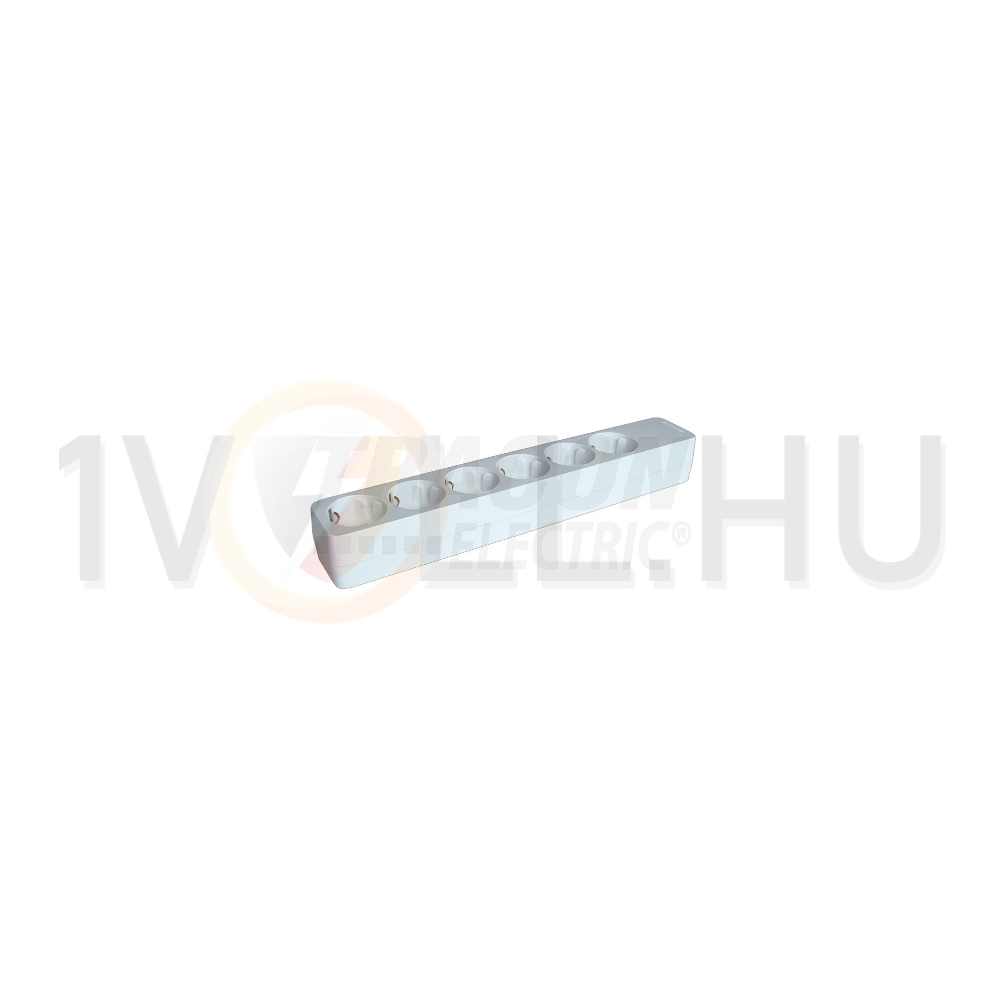 Asztali elosztósor vezeték nélkül 6x2P+F/230V 16A fehér IP20 TRACON - HUR-06