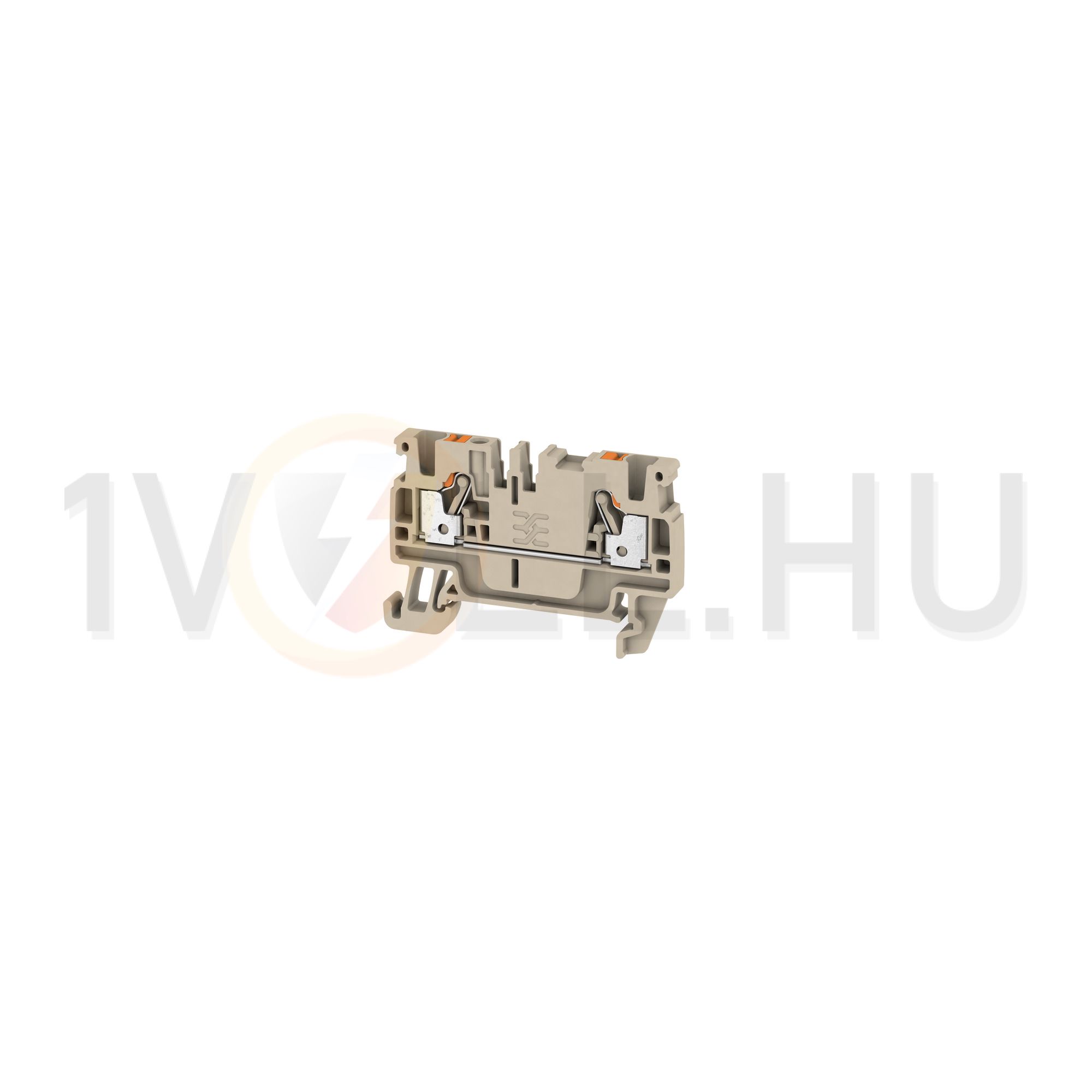 Átmenő sorkapocs TS35 1-szintes 24A 0.5-2.5mm2 bézs dugaszolós A2C 2.5 Weidmüller - 1521850000