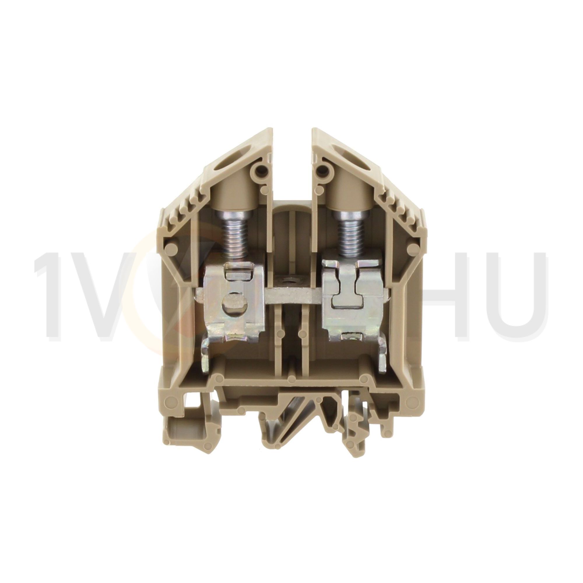 Átmenő sorkapocs TS32/35 1-szintes 125A 2,5-35mm2/érvéghüvely bézs csavaros/ RK 35 BG CONTA-CLIP - 1052.2