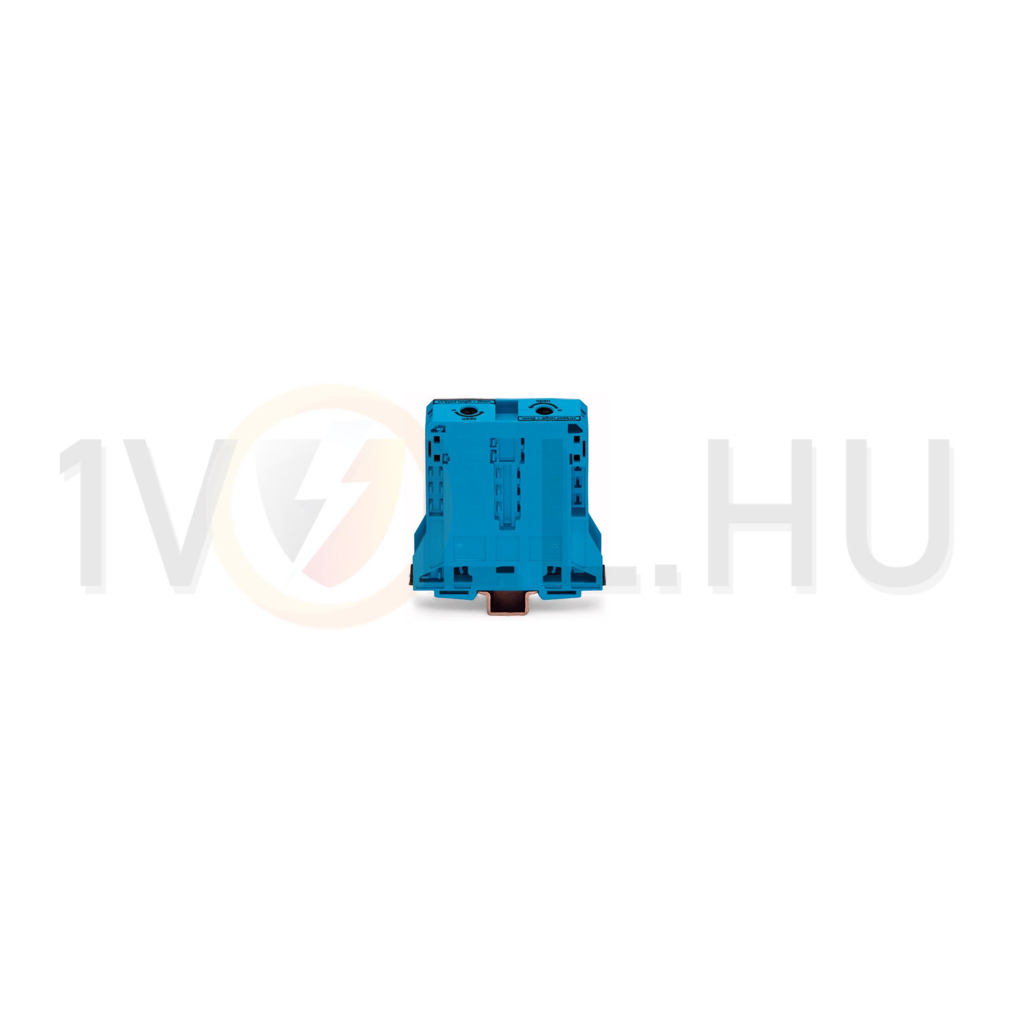 Átmenő sorkapocs TS35 1-szintes 232A 25-95mm2 kék rugószorításos rugószorításos WAGO - 285-194