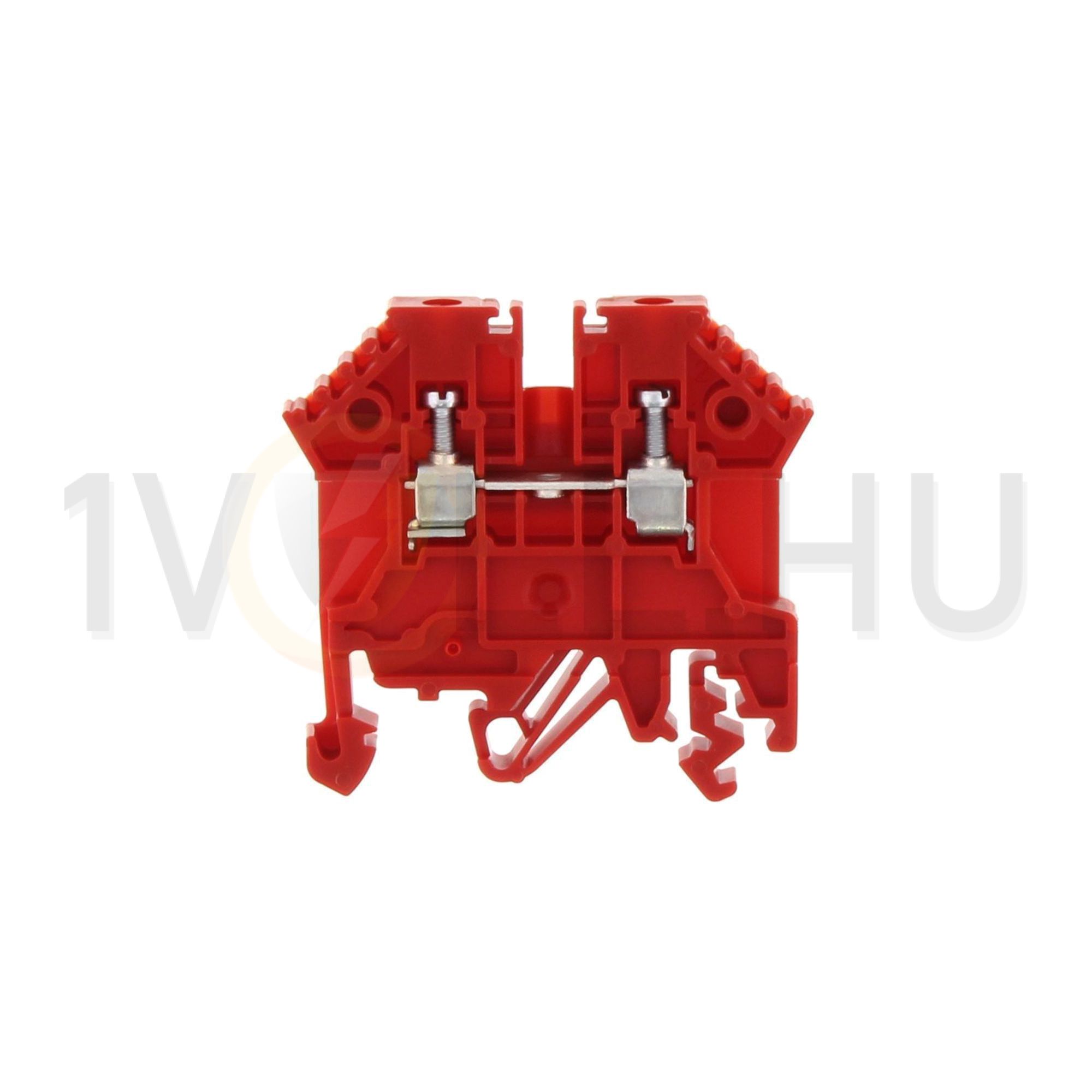 Átmenő sorkapocs TS32/35 1-szintes 24A 0,2-2,5mm2/érvéghüvely piros RK 2,5 RD CONTA-CLIP - 1296.9