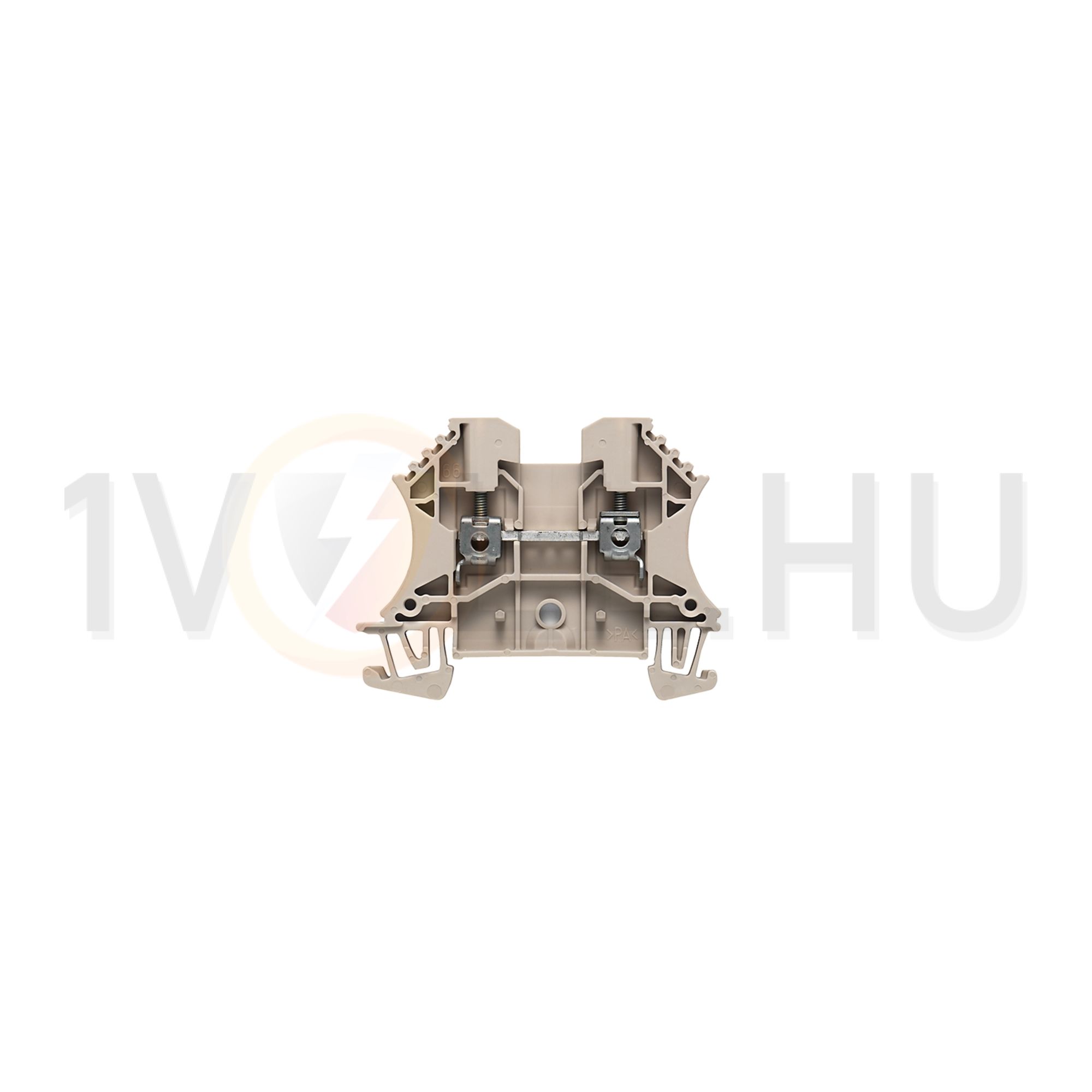 Átmenő sorkapocs TS35 1-szintes 24A 0.5-2.5mm2 bézs csavaros robbanásbiztos WDU 2.5 Weidmüller - 1020000000