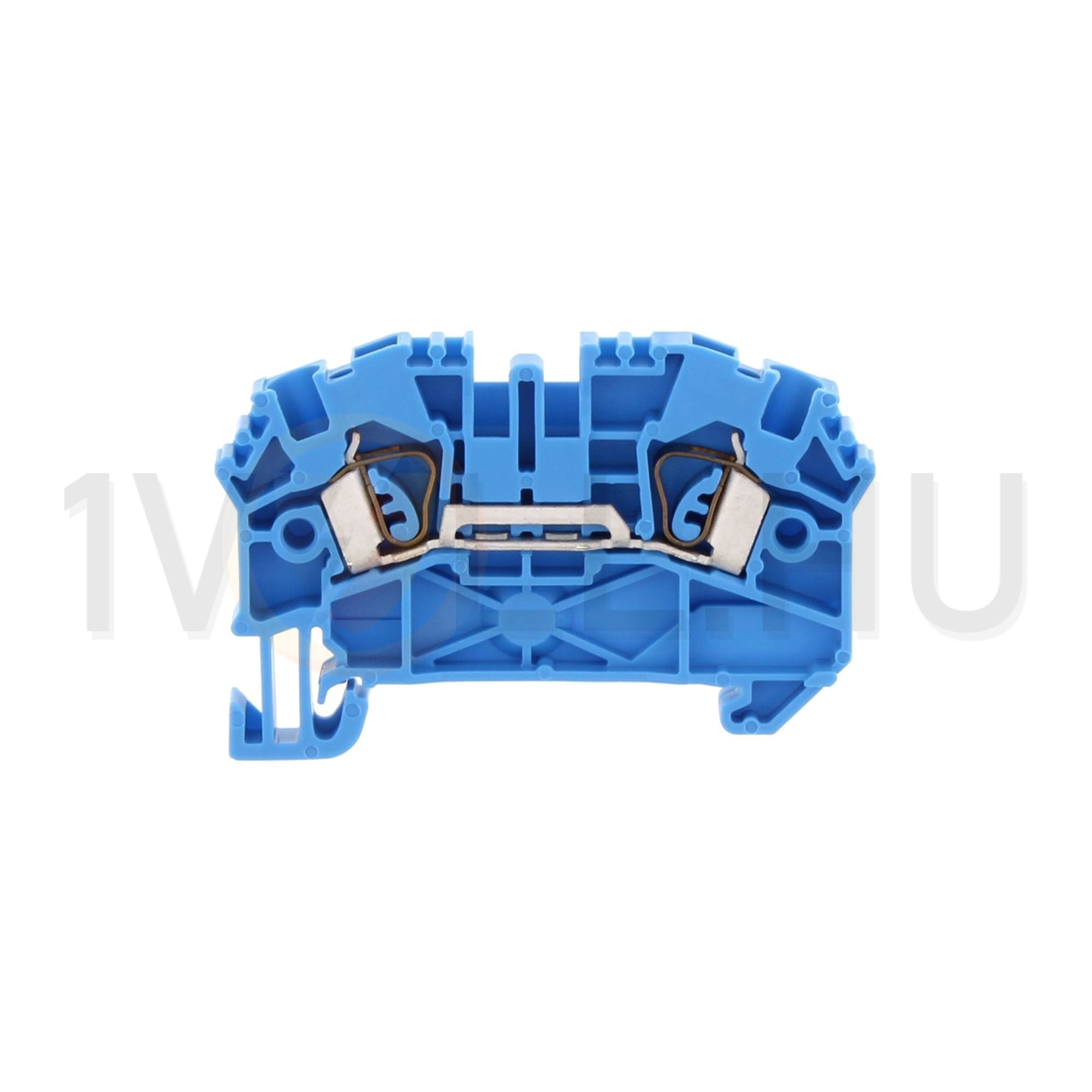 Átvezető sorkapocs 1-szintes 24A 0,5-2,5mm2/érvéghüvely kék ZRK 2,5/2A BU CONTA-CLIP - 3500.5