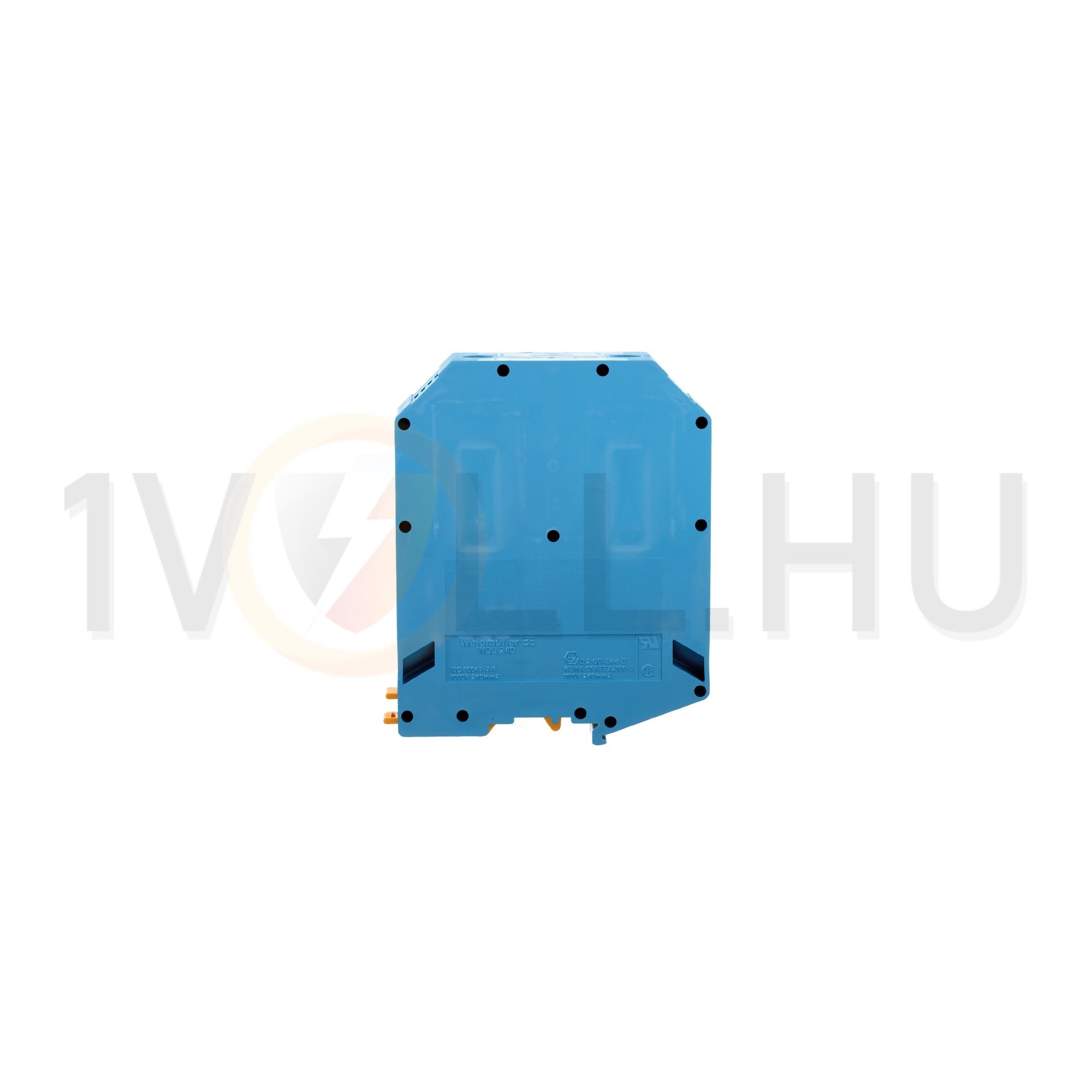 Átmenő sorkapocs TS32 1-szintes 415A 70-185mm2/érvéghüvely kék csavaros WDU 240 BL Weidmüller - 1822210000