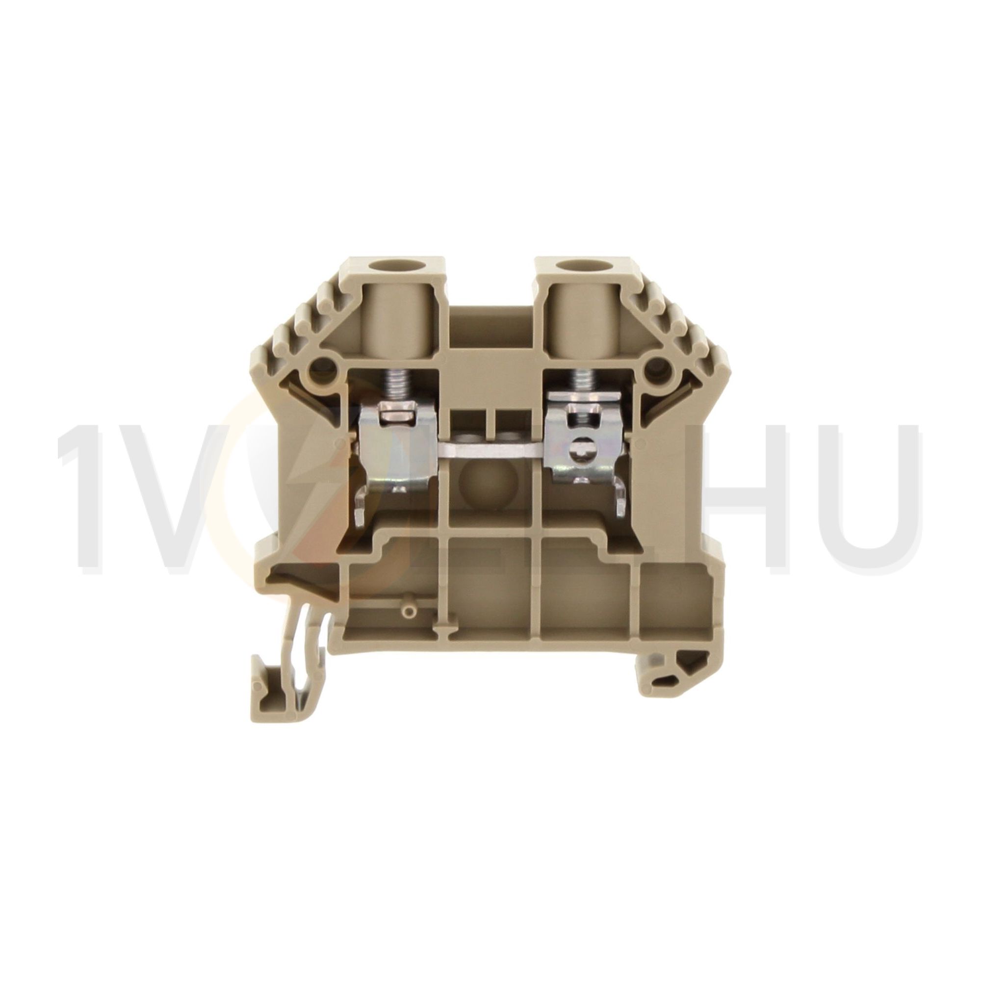 Átmenő sorkapocs TS35 1-szintes 41A 0,2-6mm2/érvéghüvely bézs csavaros/ SRK 6/2A BG CONTA-CLIP - 17108.2