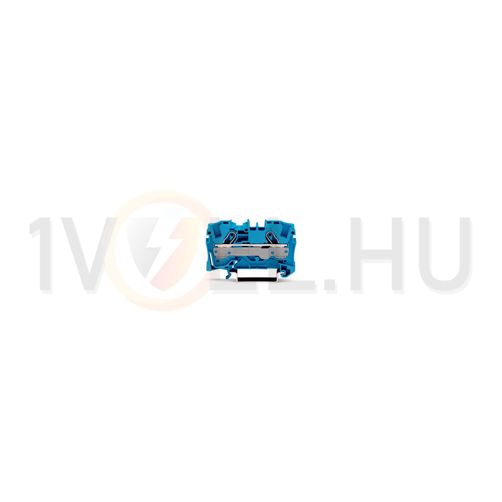 Átmenő sorkapocs TS35 1-szintes 41A 1.5-6mm2 kék rugószorításos rugószorításos WAGO - 2006-1204