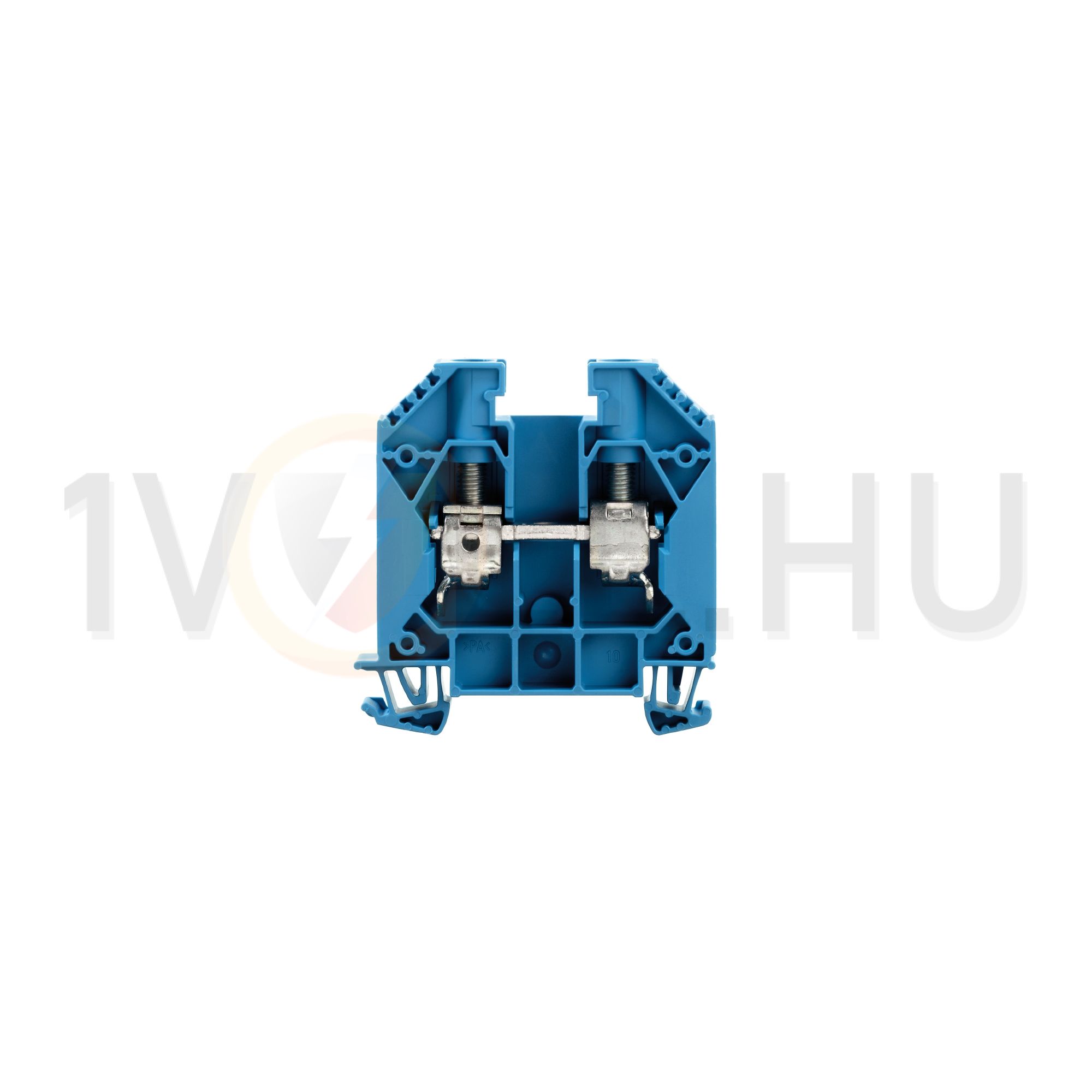 Átmenő sorkapocs TS35 1-szintes 76A 1.5-16mm2 kék csavaros robbanásbiztos WDU 16 BL Weidmüller - 1020480000