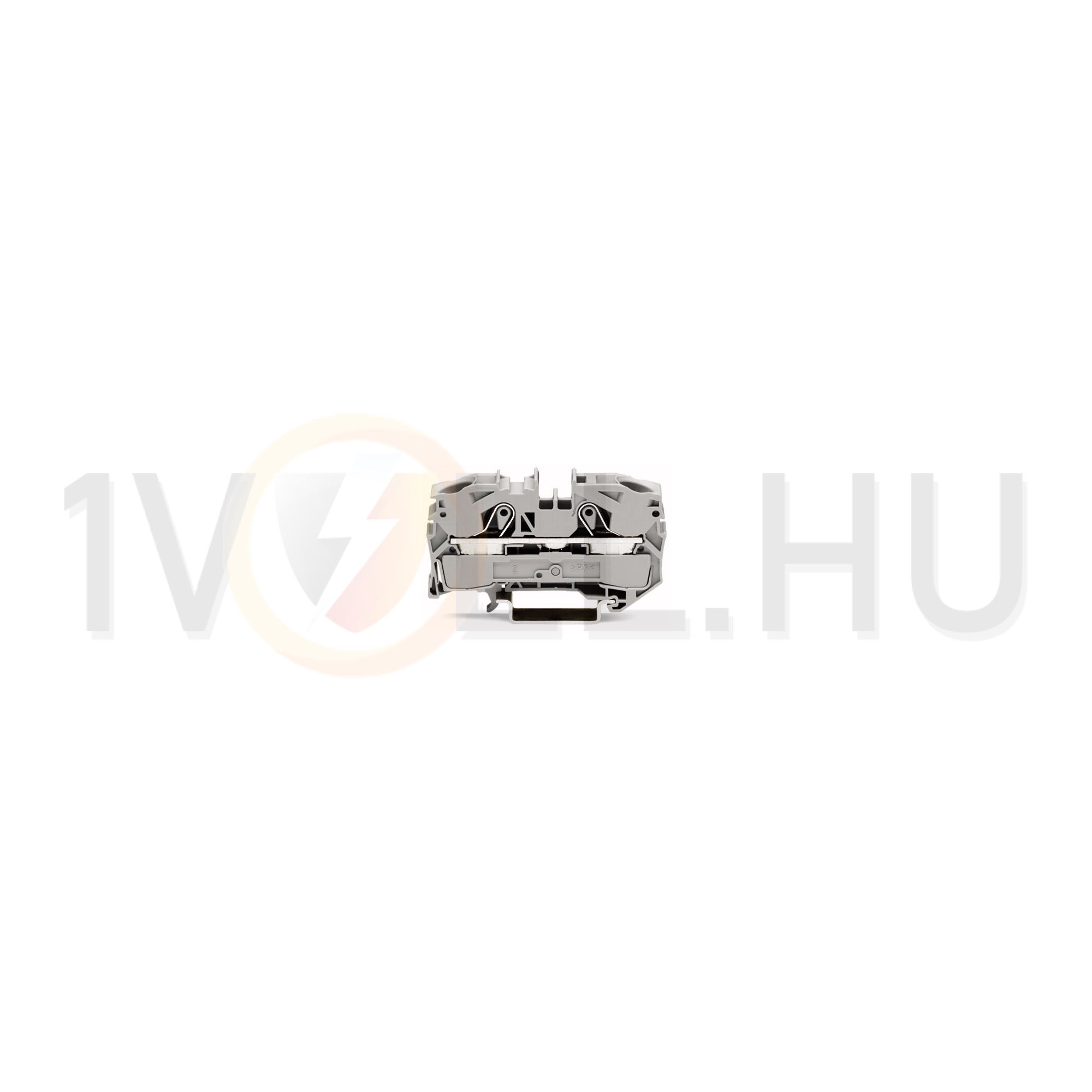 Átmenő sorkapocs TS35 1-szintes 76A 2.5-16mm2 szürke rugószorításos rugószorításos WAGO - 2016-1201