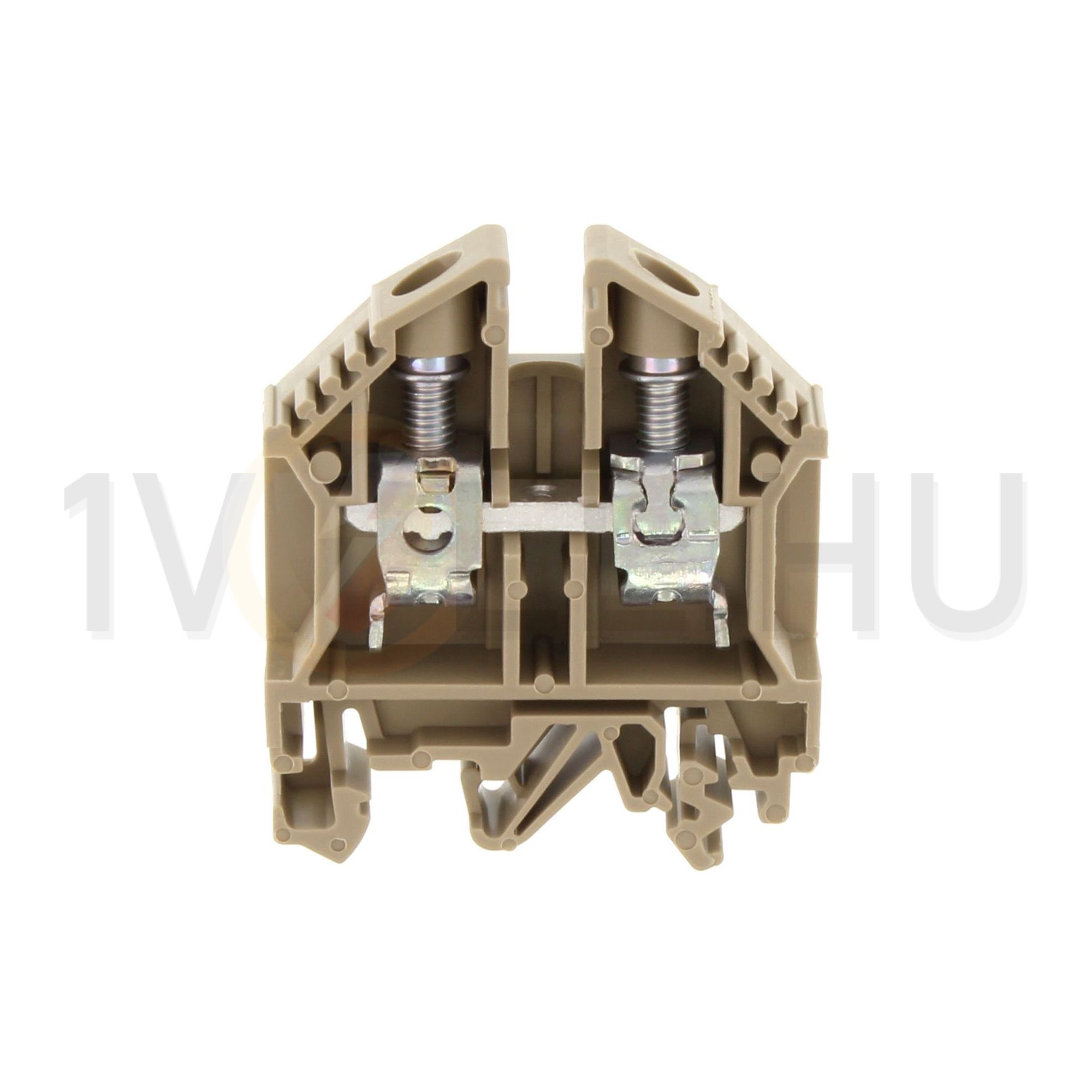 Átmenő sorkapocs TS32/35 1-szintes 76A 2,5-16mm2/érvéghüvely bézs csavaros/ RK 16 BG CONTA-CLIP - 1050.2