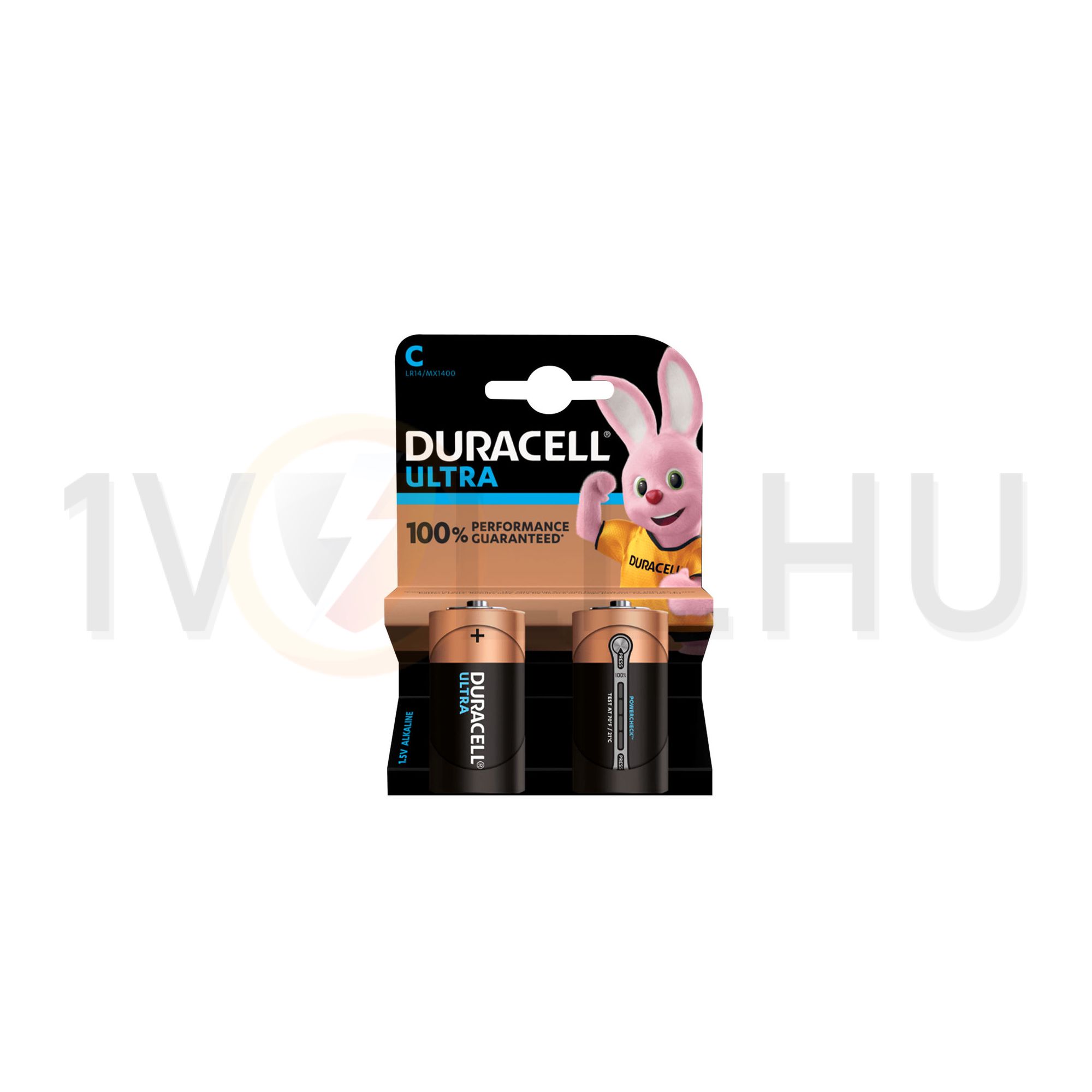 Baby elem 1.5V alkáli-mangán LR14 Baby(C/R14) MN1400 Ultra Power DURACELL - ELEMCULTRAB2