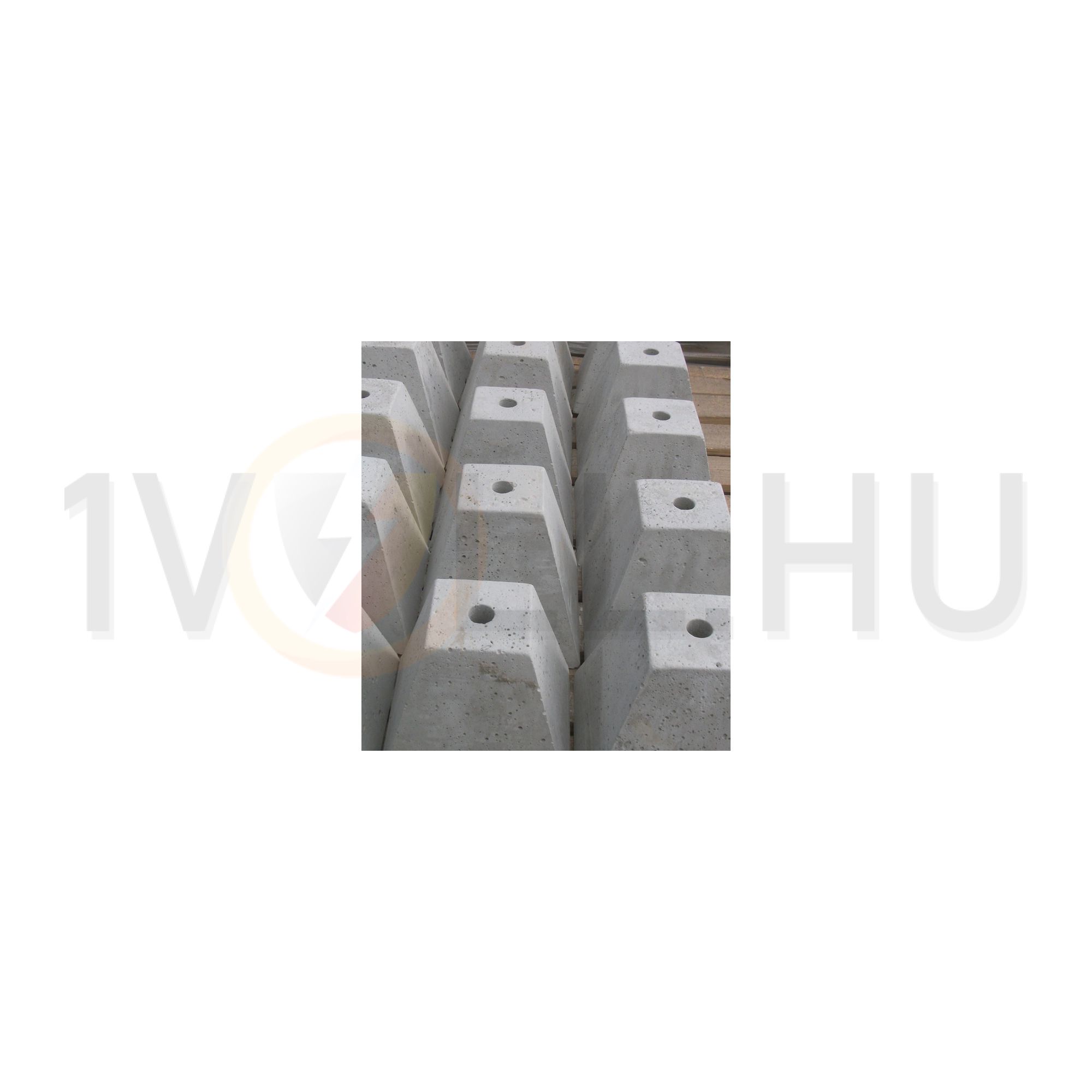Betongúla 10kg 200x200x190mm alap beton VI J.PRÖPSTER - 999000