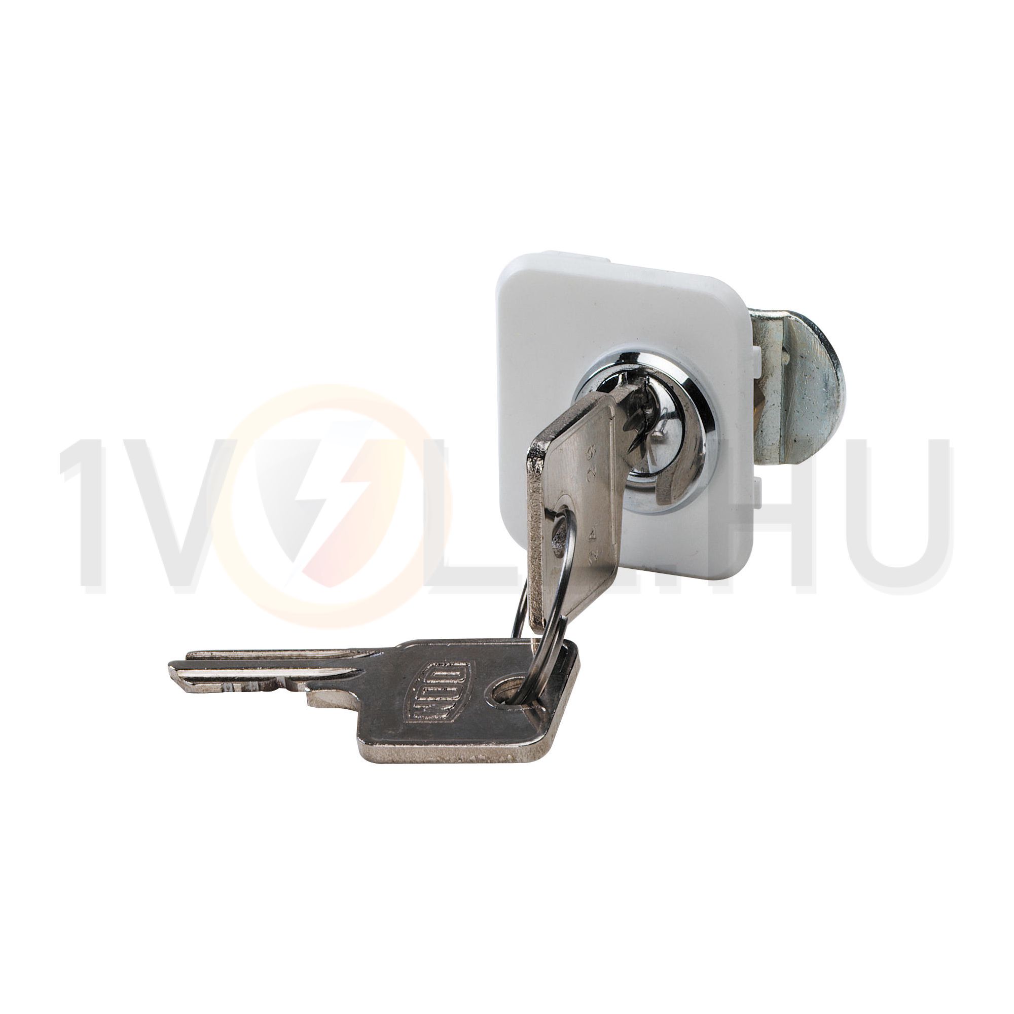 Biztonsági fém zár 2kulccsal 40CDi süllyesztett kiselosztóhoz hengeres-zárás kulcs 40CD GEWISS - GW40463