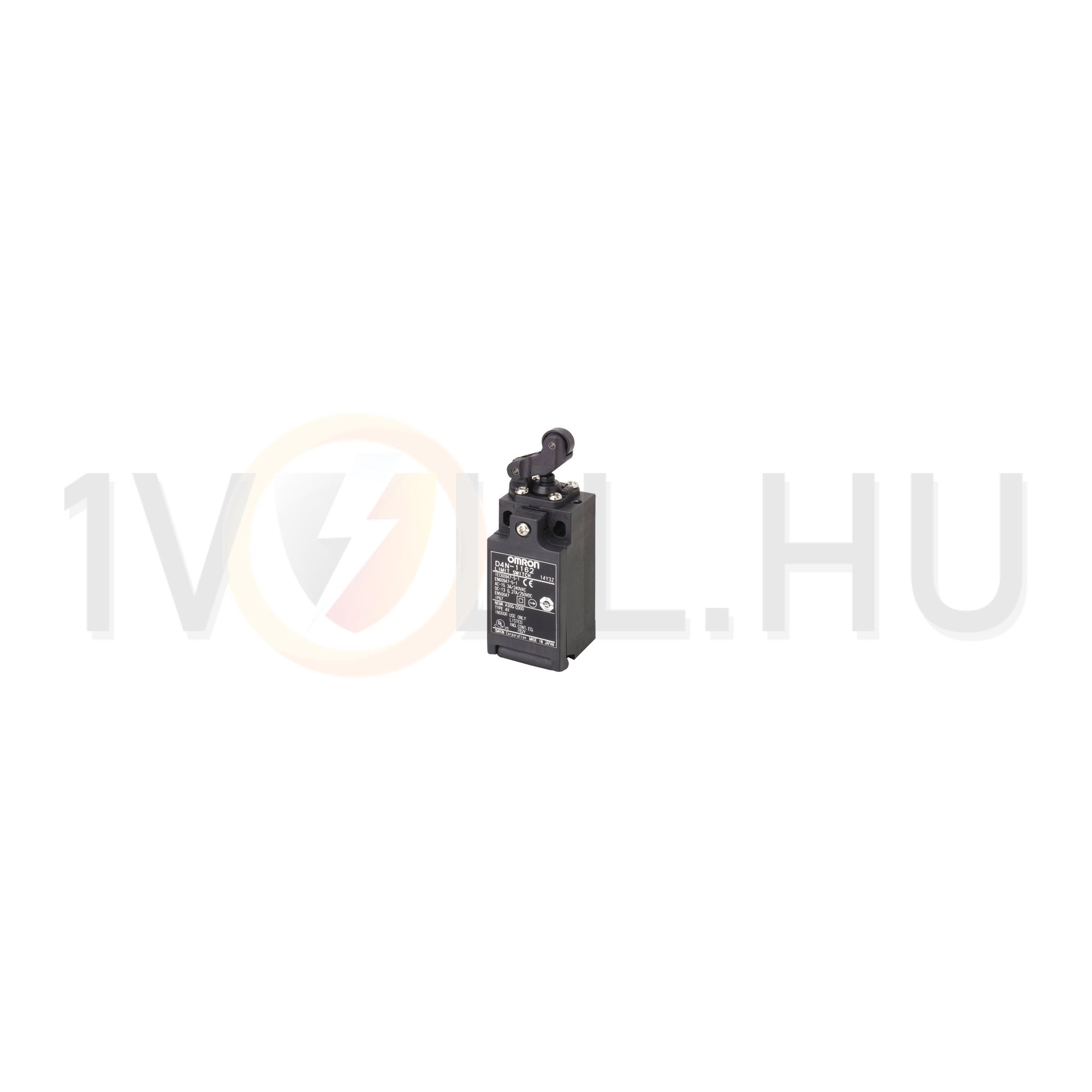 Biztonsági végálláskapcsoló műanyag 1ny 1z forgókar 3A/AC15/230V IP67 D4N-1162 OMRON - 170126