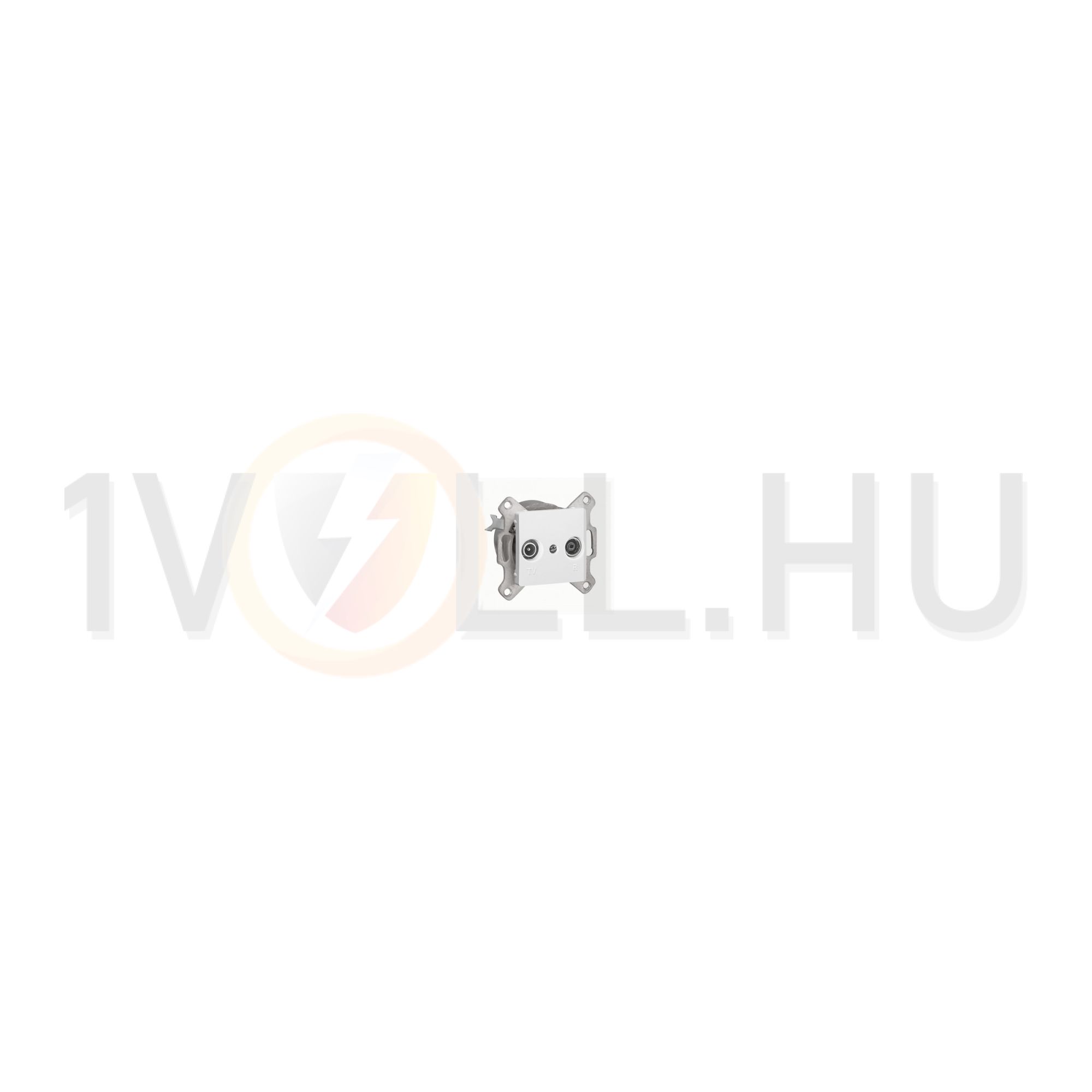 Cariva antenna aljzat TV-R süllyesztett fehér 2-kimenet MM-végzáró 10dB/860MHz LEGRAND - 773633